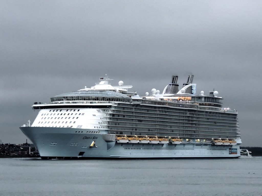 Imagem mostra o Oasis Of the Seas