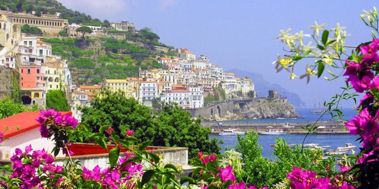 Amalfi from the sea