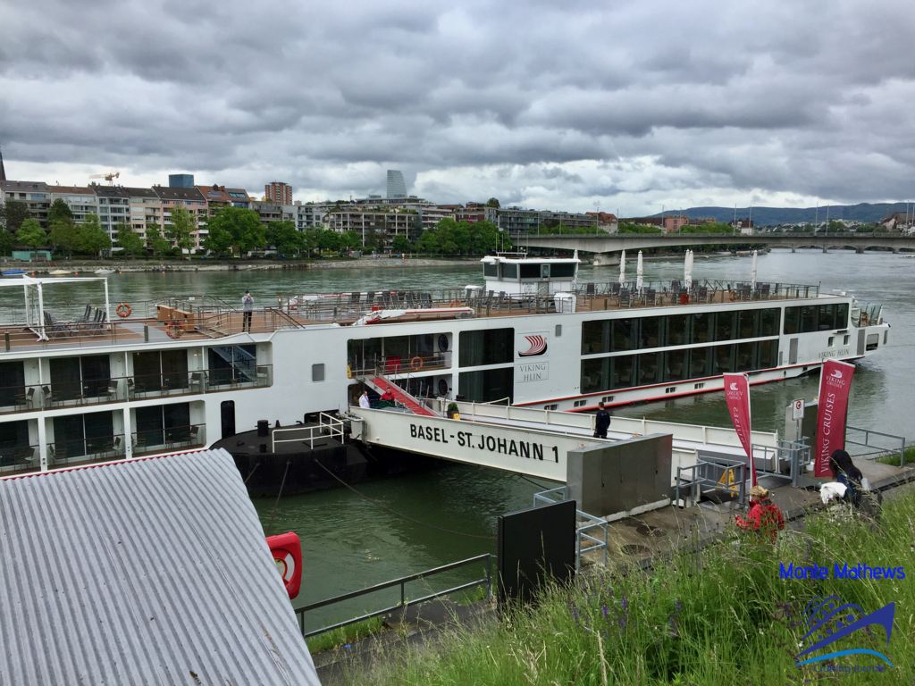 viking river cruise basel dock