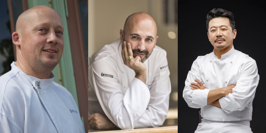 3 Top Chefs on board with Swan Hellenic