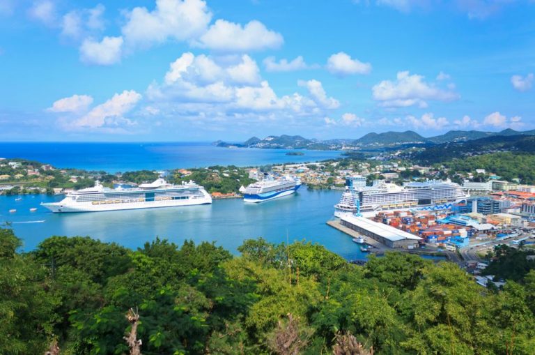 St Lucia Hafen