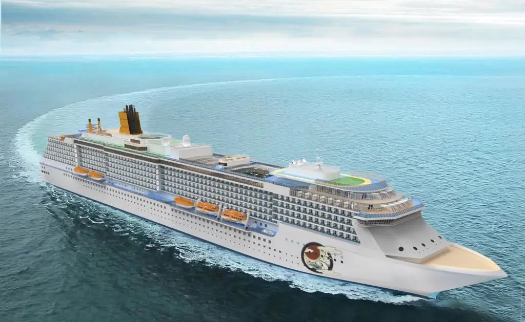 See the First Chinese Cruise Ship Adora Magic City Sailing in 2023