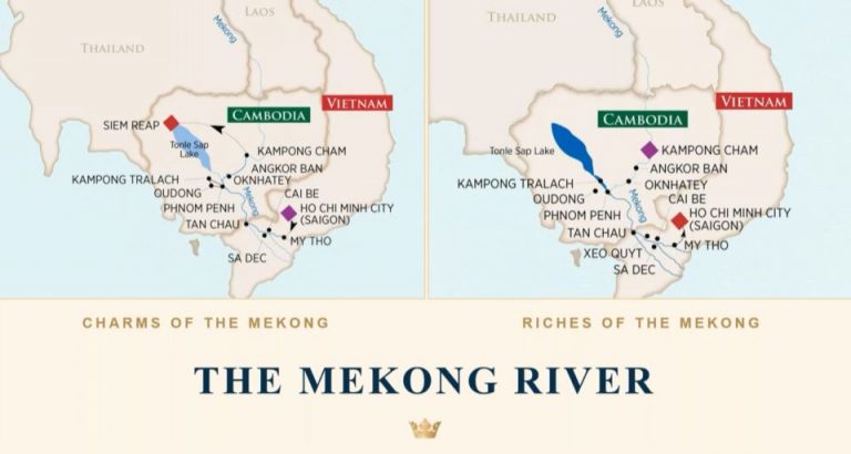 Crucero por el Mekong