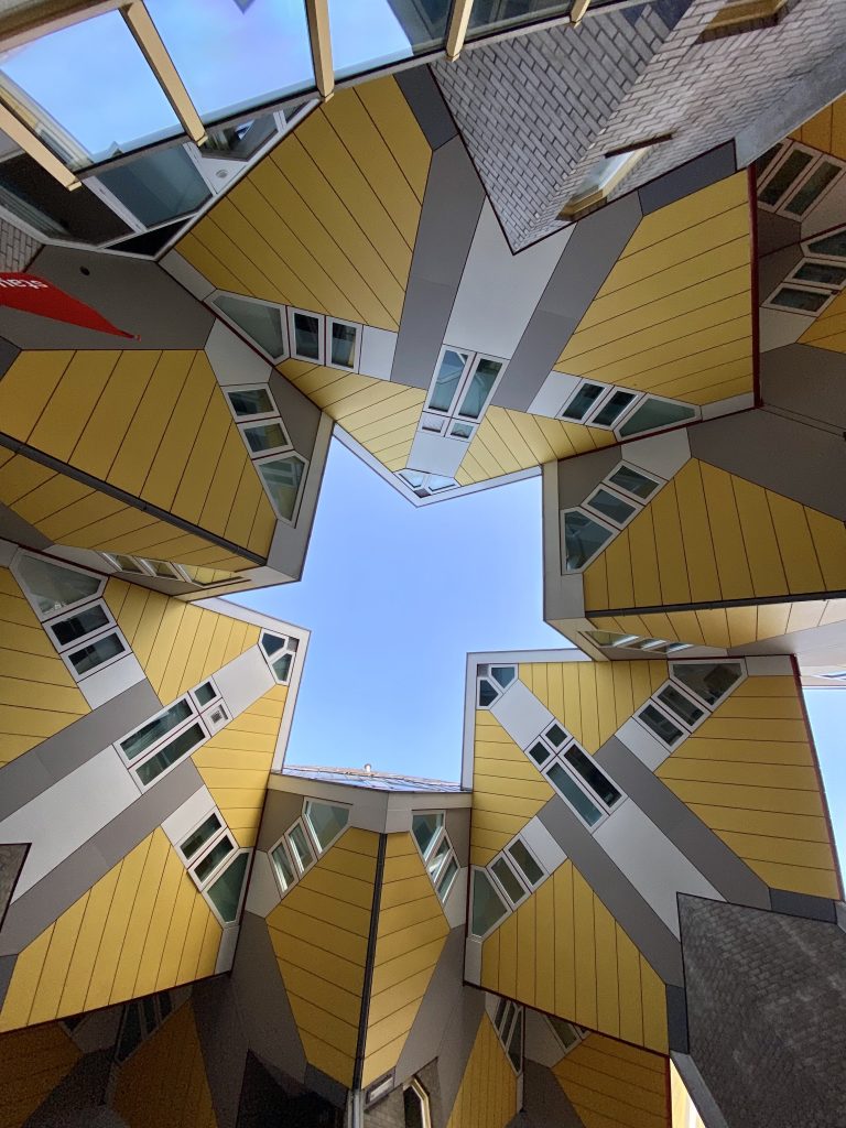 Rotterdam yellow cube houses