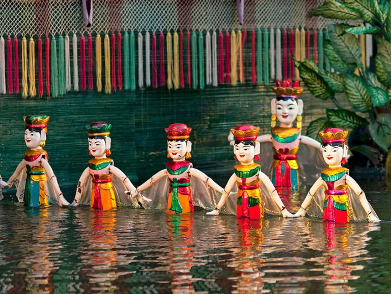 Water Puppets Hanoi Vietnam