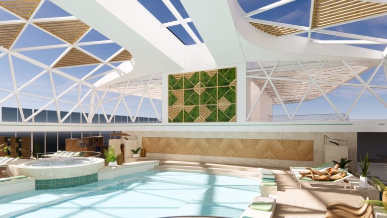 Mein Schiff Relax rendering Pool