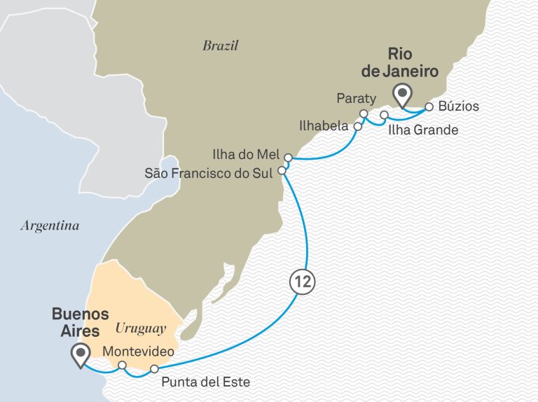 Scenic Rythms of the Brazilian Coastline