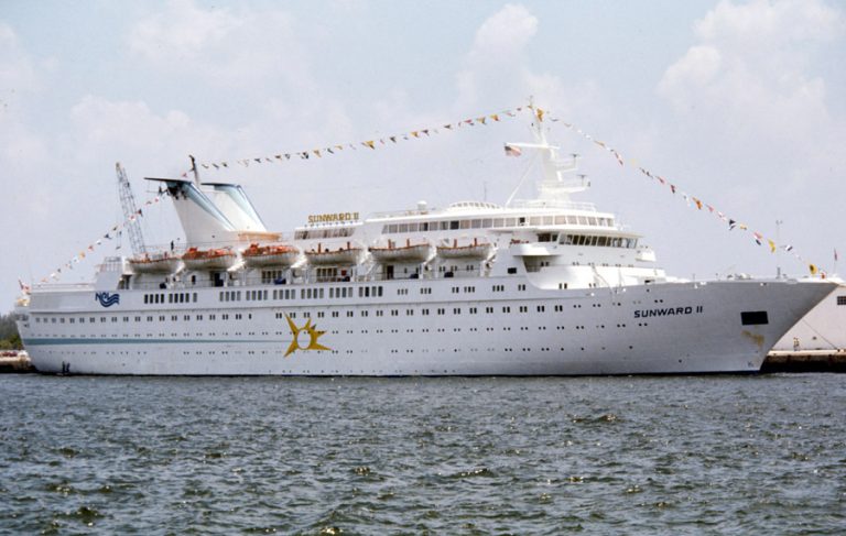 Sunward II in Miami 1980