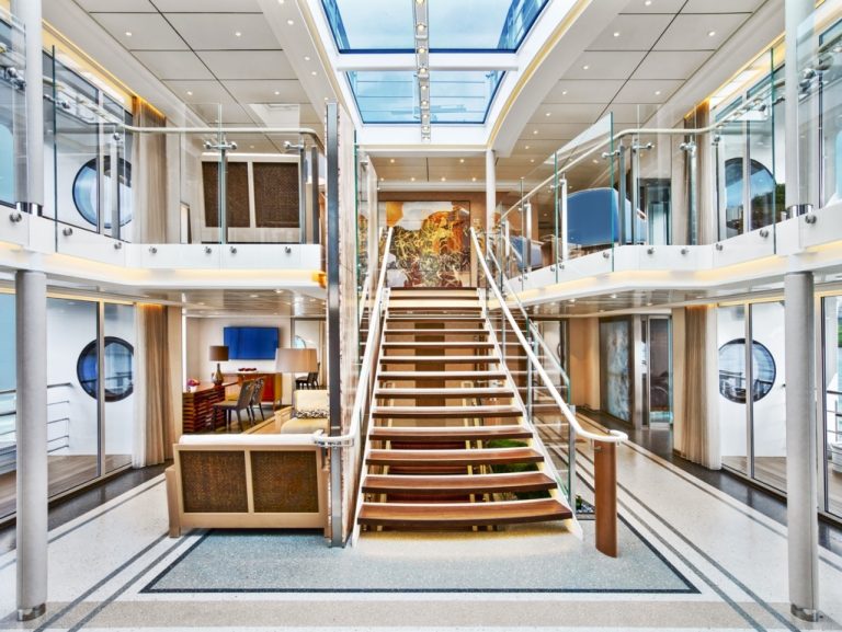Viking Longship Light-filled Atrium