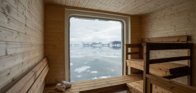 Ocean Albatros, Sauna