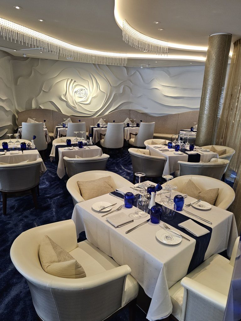 Blu Restaurant Celebrity Edge