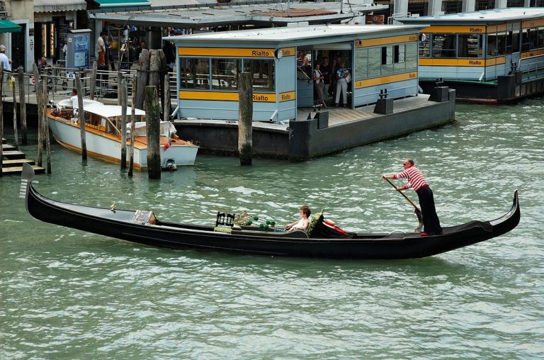 Gondola in Venice, Italy