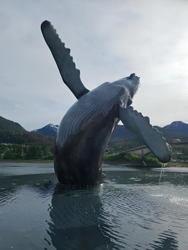 Humpback Whale Statue