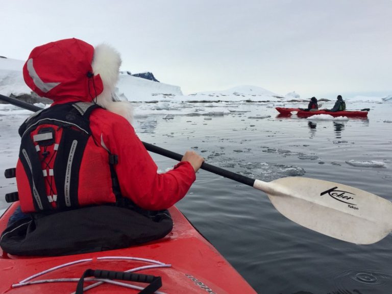 Antarctic Kayaking