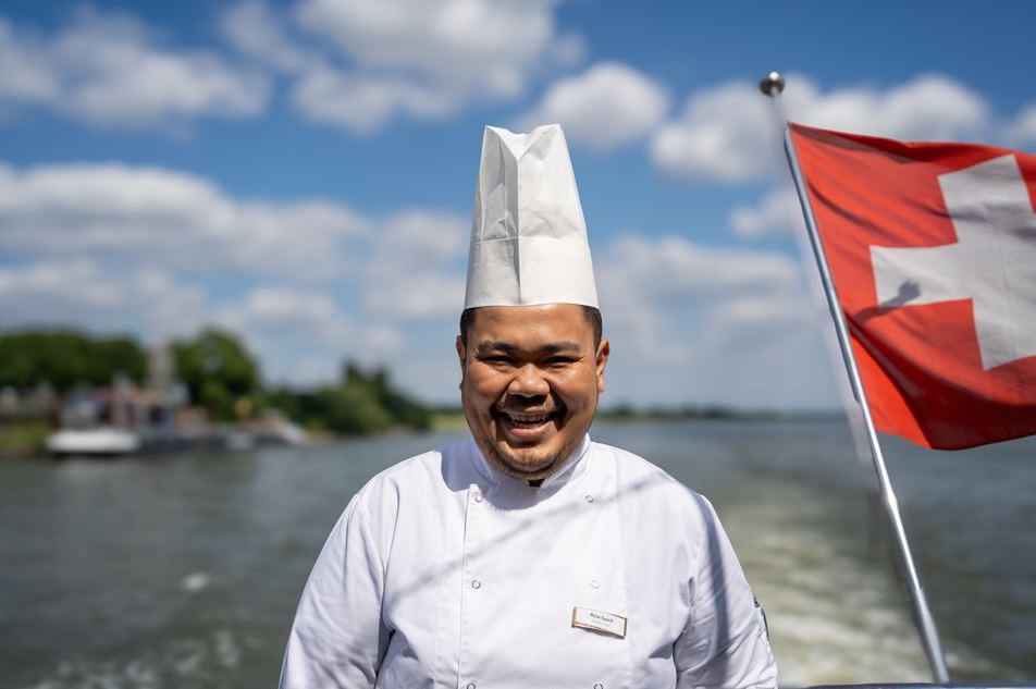 Reza Syarif’s Fusion Cuisine on Board the Edelweiss