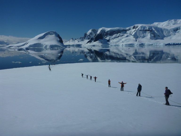 Mountaineering, Kerr Point- copyright Rocio Siemens-Oceanwide Expeditions