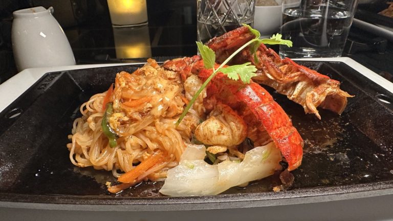 Morimoto by the Sea - Angry Lobster Pad Thai