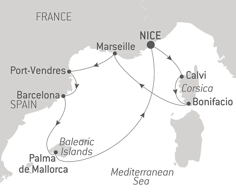 Total solar eclipse in the Mediterranean