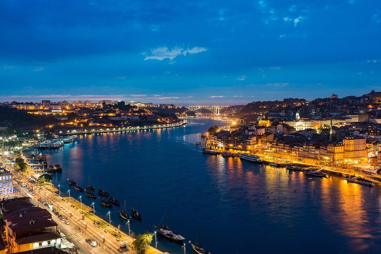 3. View of Douro from Porto, Portugal