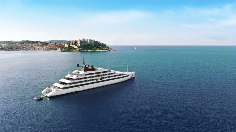 Emerald Cruises yacht sailing the sea