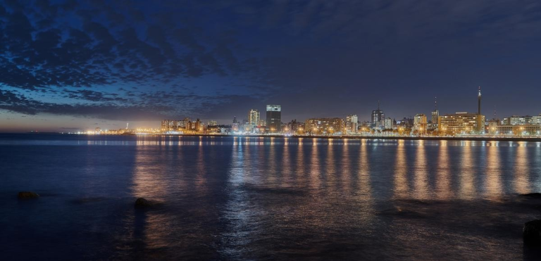 Montevideo by night