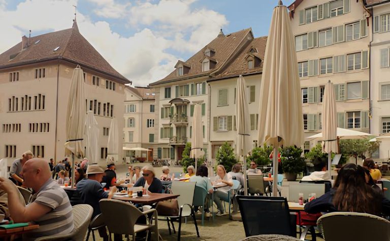 Rapperswil's Main Square (1)