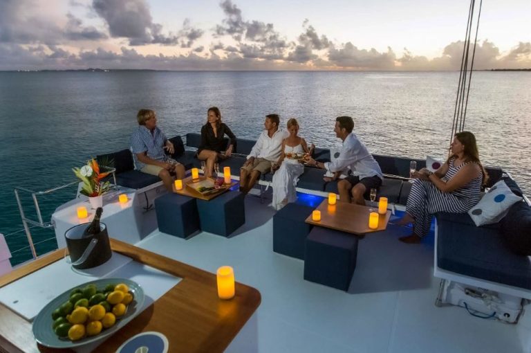Open deck yachts