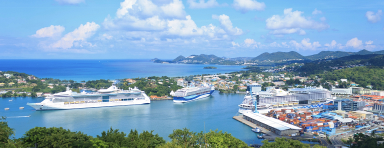 Sain Lucia Cruise port