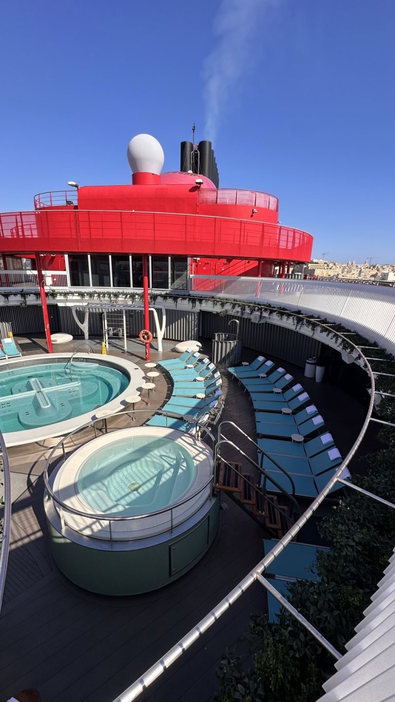 Resilient Lady Pool Deck