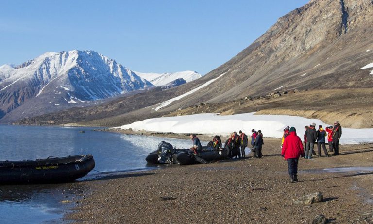 Zodiac landing in the National Park_0