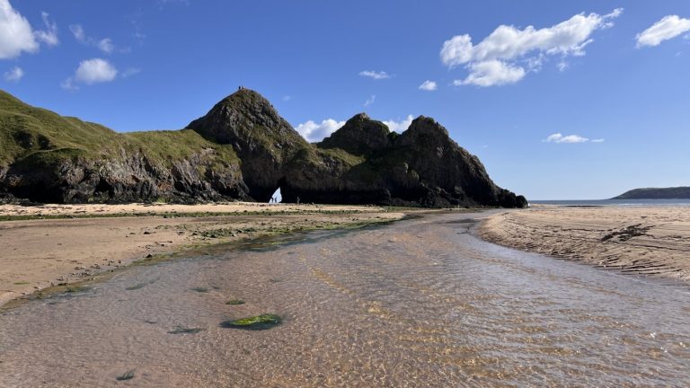 Three Cliffs Bay