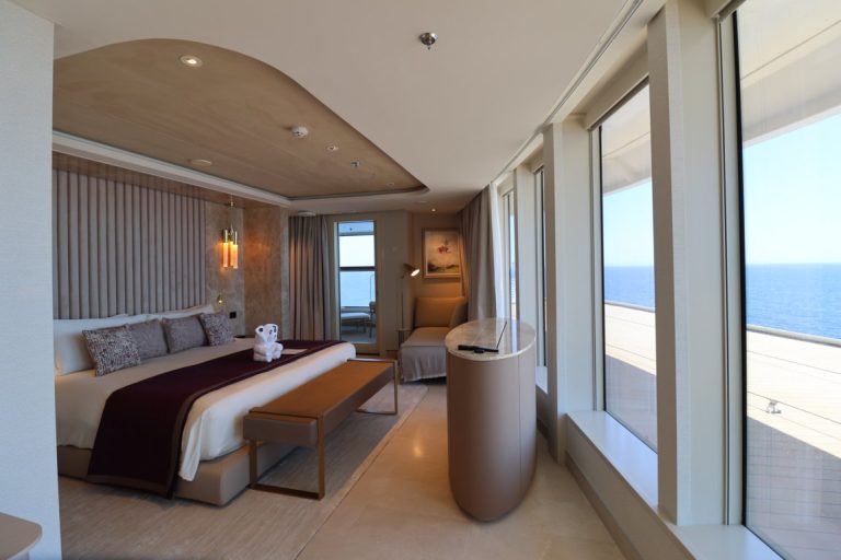 AROYA Royal Villa one of two master bed rooms