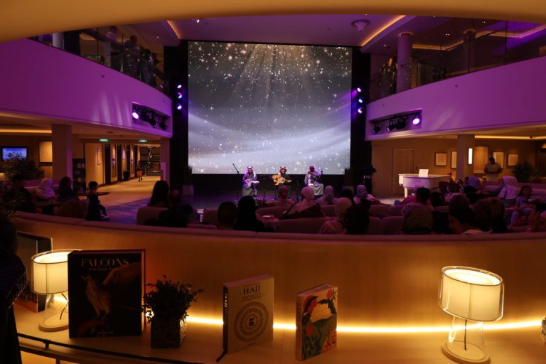 AROYA Saudi live music in Dallah cafe