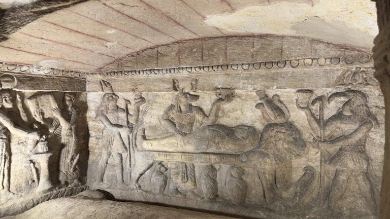 Egypt Alexandria Catacombs of Kom el Shuqafa