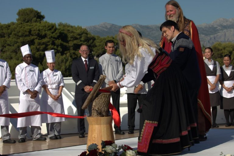 Viking Vesta christening