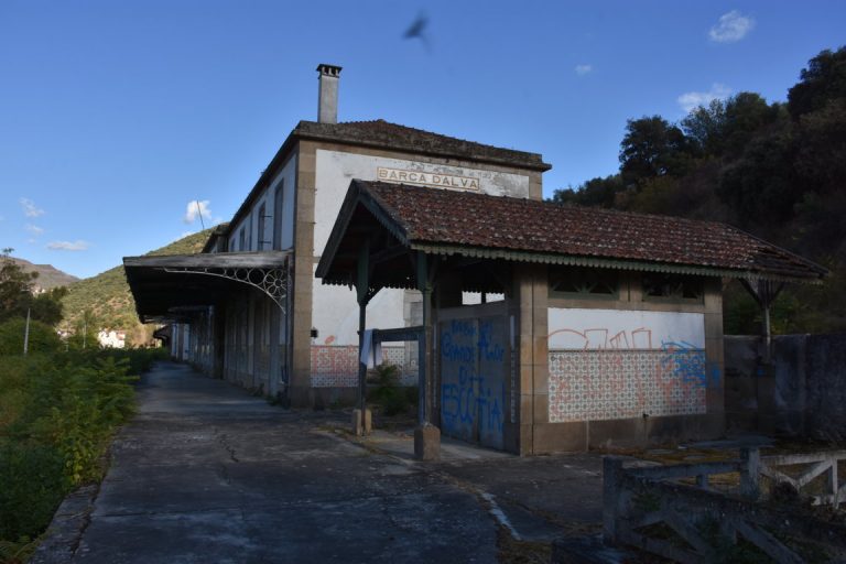 railway station of Barca d&acirc;Alva