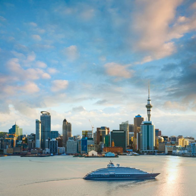 Scenic Eclipse Auckland Harbour New Zealand