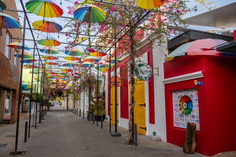 Street in Puerto Plata Street in Puerto Plata