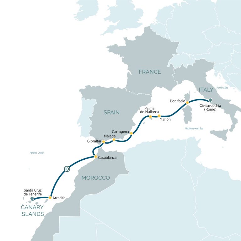 Emerald Itinerary Spain, Morocco and Italy