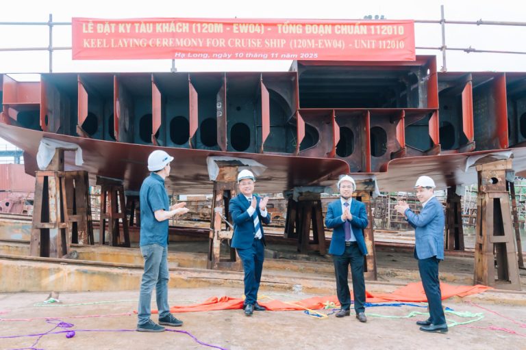 Emerald Raiya keel laying November 2025_6