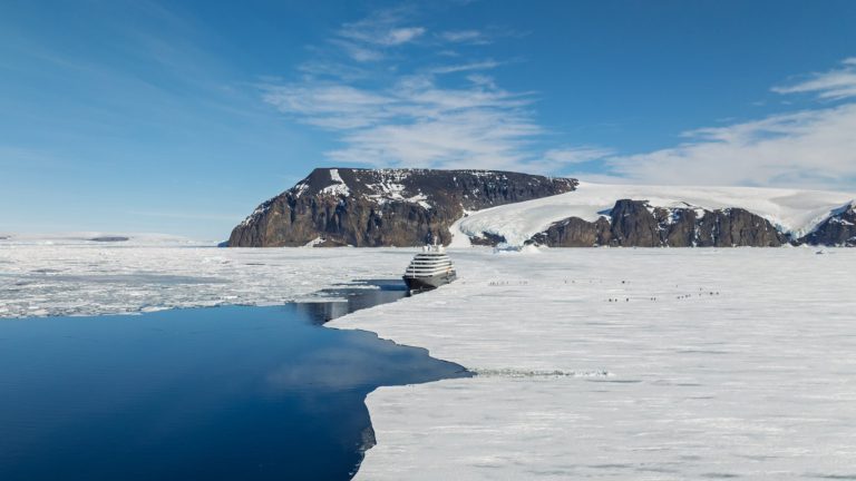 Scenic Eclipse James Ross Island Ice landing