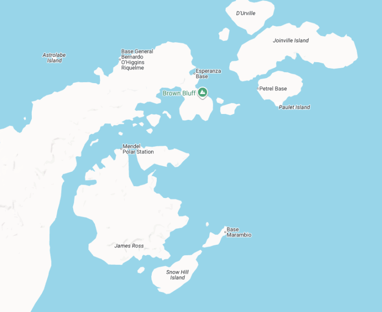 Snow Hill Island Location