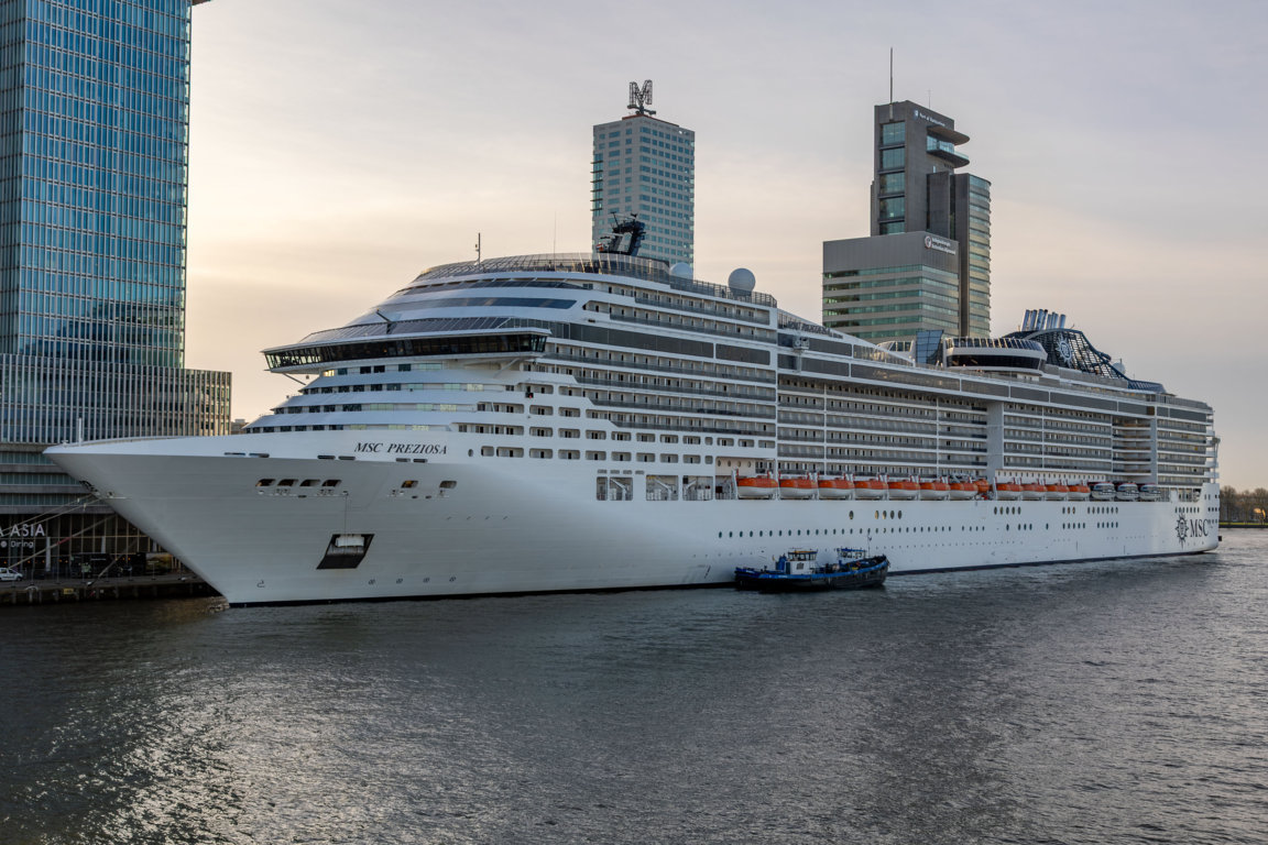 MSC Preziosa: a ship with a remarkable history