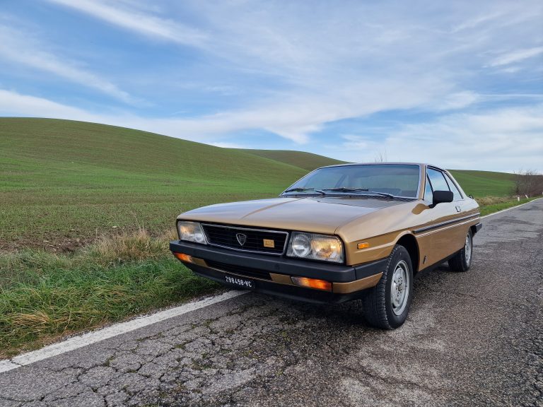 : 1977 Lancia Gamma in the Crete Senesi