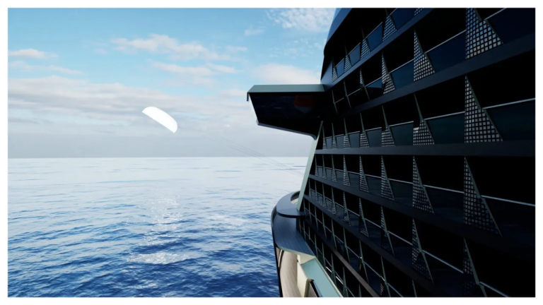 Streamlined and lightweight structure RENDERING