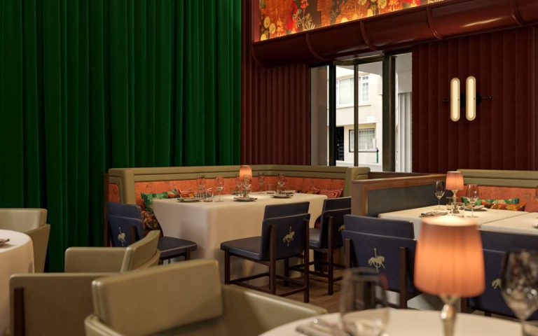 The Shepherd Mayfair - Fayre - restaurant close up