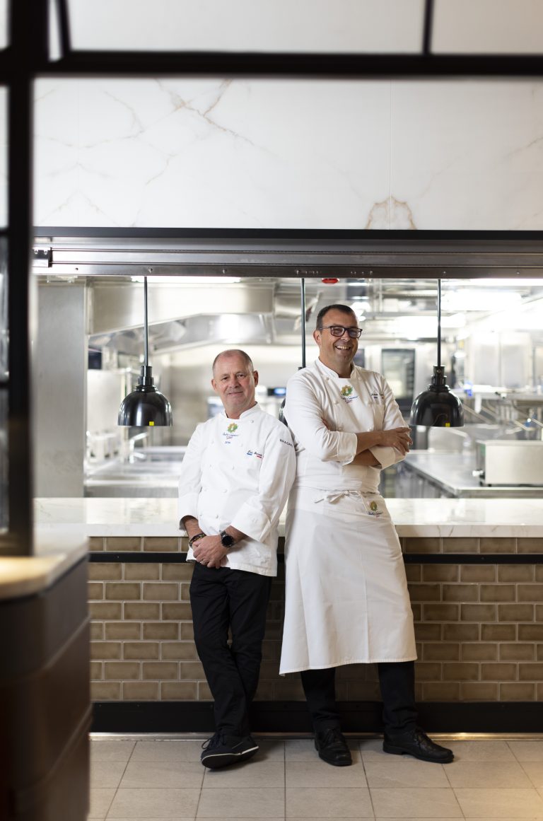 Chef Eric Barale, left, and Chef Alexis Quaretti, right 2