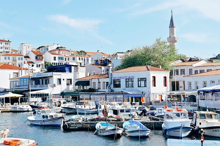 6. Bozcaada harbor