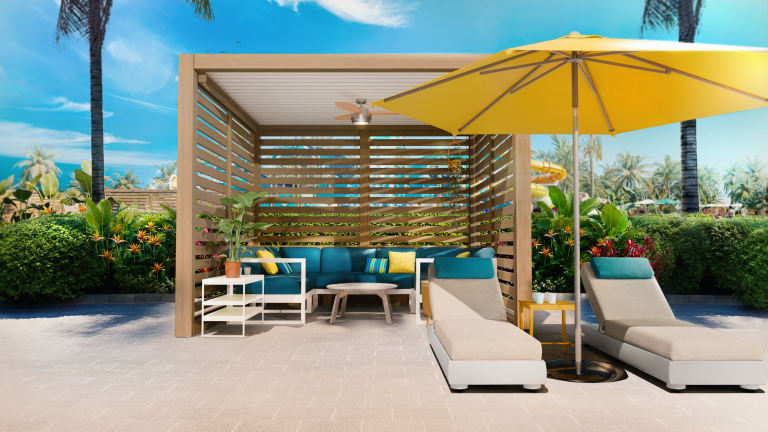 NCL Great Stirrup Cay cabana 2
