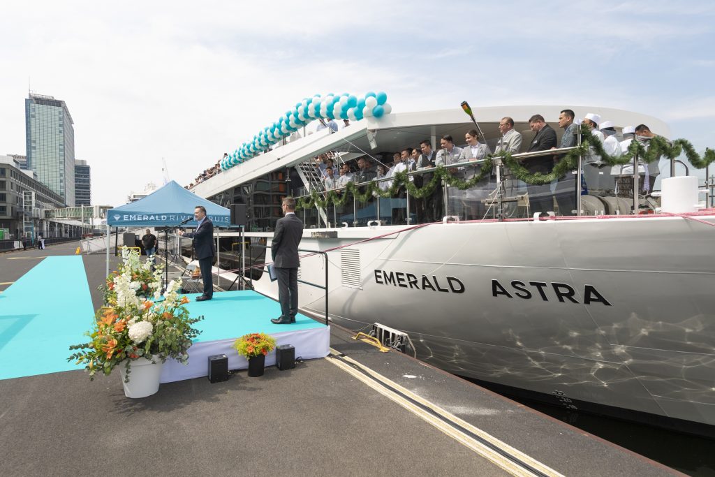 Emerald Cruises: The Christening of Emerald Astra